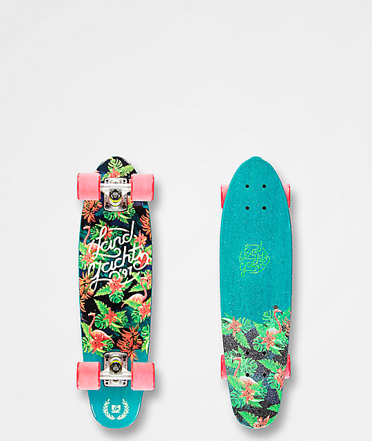 Landyachtz Mini Dinghy Floral 26" Cruiser Complete Skateboard at Zumiez